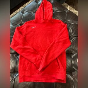 Nike women’s red hoodie
